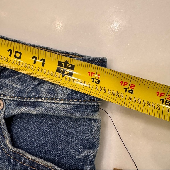 NWT Polo Ralph Lauren Girls Shorts Paint Splatter Distressed Denim Size 12 - Picture 8 of 11